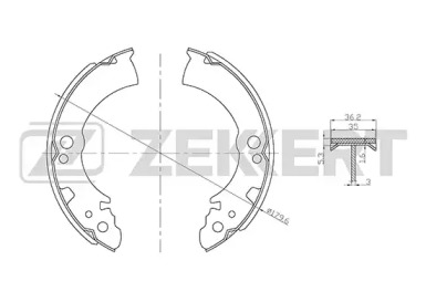 ZEKKERT BK-4180