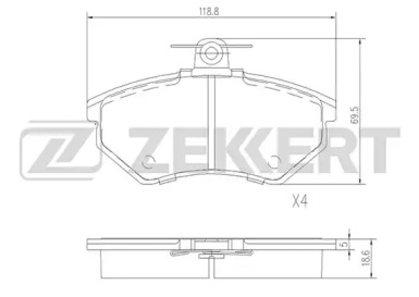 ZEKKERT BS-1098