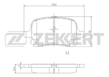 ZEKKERT BS-1116