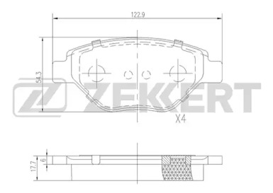 ZEKKERT BS-1166