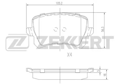 ZEKKERT BS-1168