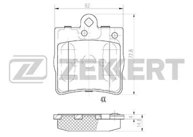 ZEKKERT BS-1350