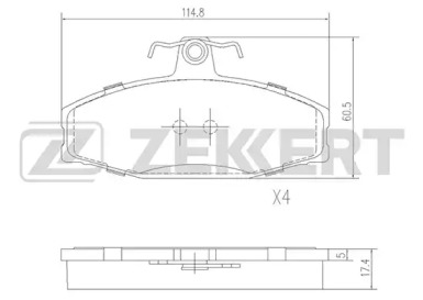 ZEKKERT BS-2072