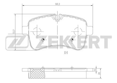 ZEKKERT BS-2822