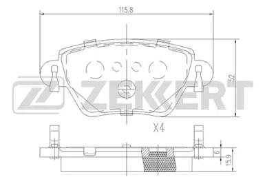 ZEKKERT BS-2838