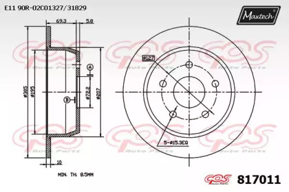 MAXTECH 817011.0000