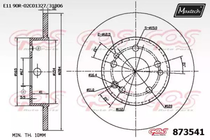 MAXTECH 873541.0000