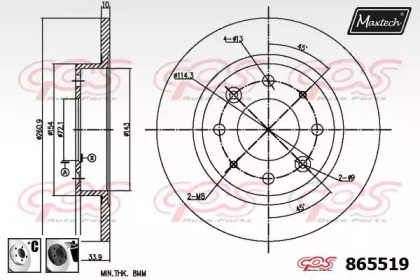 MAXTECH 865519.6060