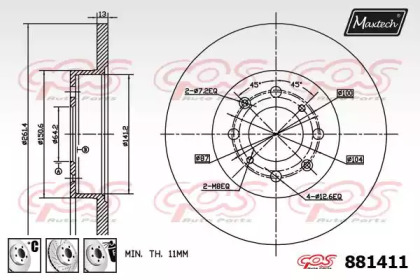 MAXTECH 881411.6980