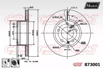 MAXTECH 873001.6060