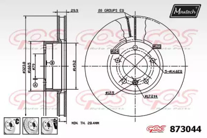 MAXTECH 873044.6880