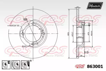 MAXTECH 863001.6880