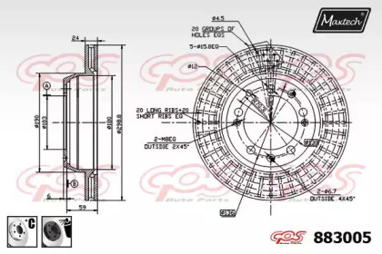 MAXTECH 883005.6060