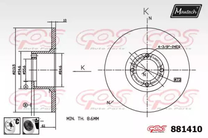 MAXTECH 881410.6060