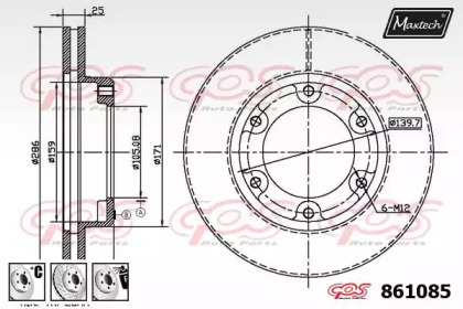 MAXTECH 861085.6880