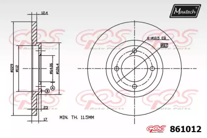 MAXTECH 861012.0000