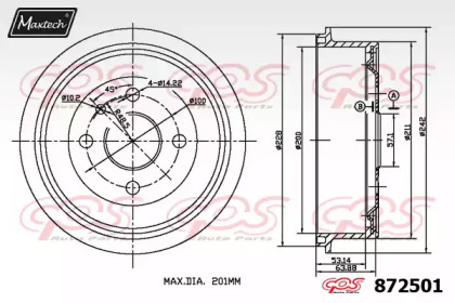 MAXTECH 872501.0000