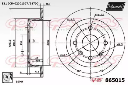 MAXTECH 865015.0080