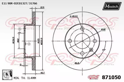 MAXTECH 871050.0080