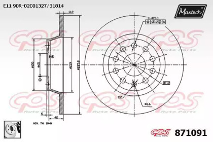 MAXTECH 871091.0080