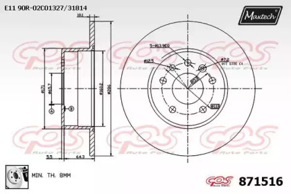 MAXTECH 871516.0080