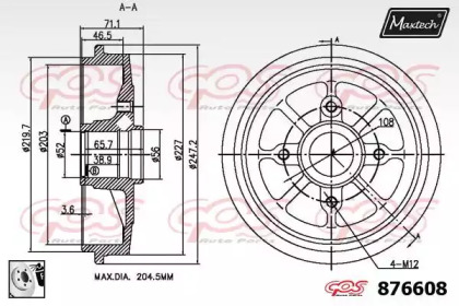 MAXTECH 876608.0080