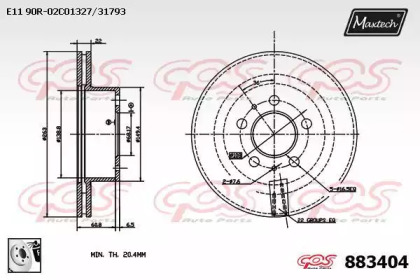 MAXTECH 883404.0080