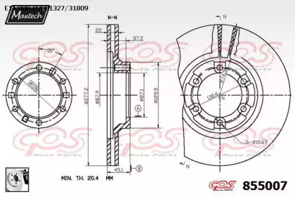 MAXTECH 855007.0080