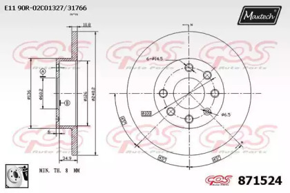 MAXTECH 871524.0080