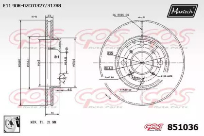 MAXTECH 851036.0080