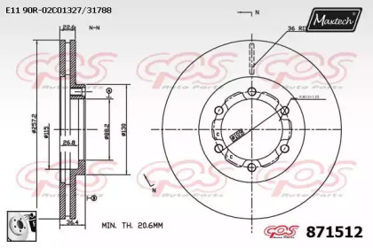 MAXTECH 871512.0080