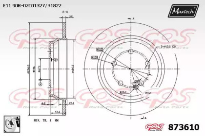 MAXTECH 873610.0080