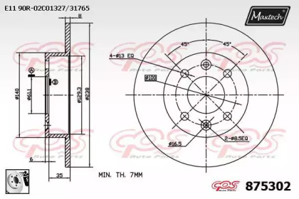 MAXTECH 875302.0080