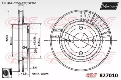 MAXTECH 827010.0060