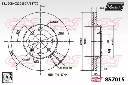 MAXTECH 857015.0080