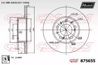 MAXTECH 875655.0080