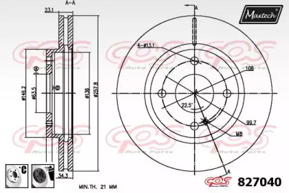 MAXTECH 827040.6060