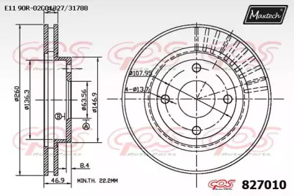 MAXTECH 827010.0000