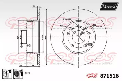 MAXTECH 871516.6060