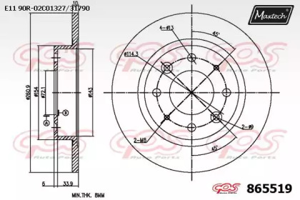 MAXTECH 865519.0000