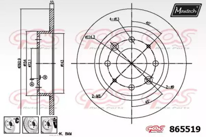 MAXTECH 865519.6980