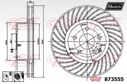 MAXTECH 873555.6060