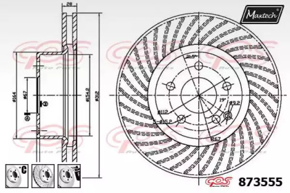 MAXTECH 873555.6880