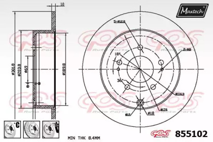 MAXTECH 855102.6980