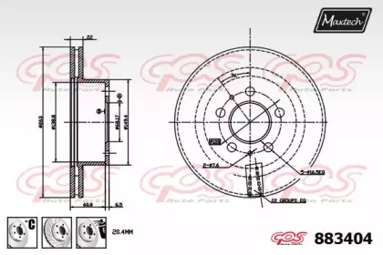 MAXTECH 883404.6880