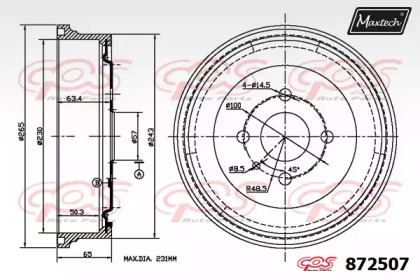 MAXTECH 872507.0000