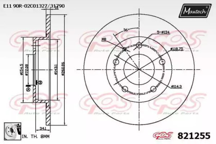 MAXTECH 821255.0080