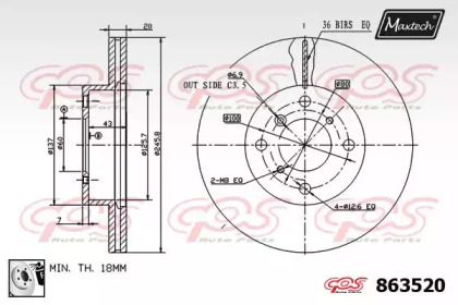 MAXTECH 863520.0080