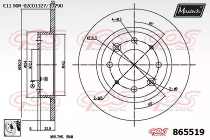 MAXTECH 865519.0080