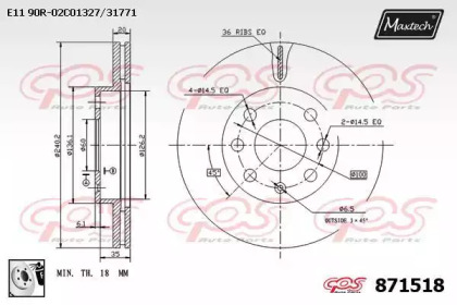 MAXTECH 871518.0080